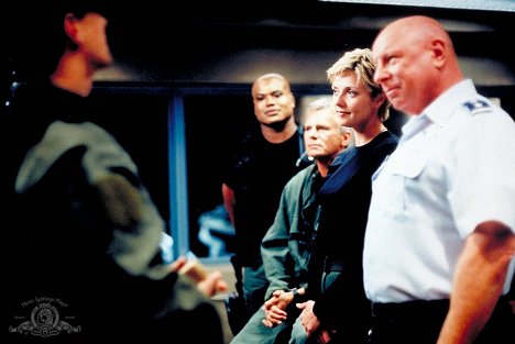 Christopher Judge, Richard Dean Anderson, Amanda Tapping, Don S. Davis - Stargate SG-1 - Proving Ground - Photos