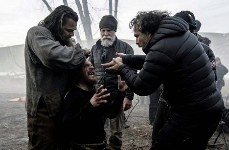 Leonardo DiCaprio, Alejandro González Iñárritu - Zjawa - Z realizacji