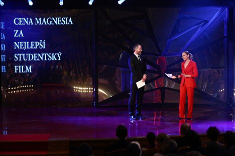 Jan Prušinovský, Lucie Výborná - Český lev 2015 - Filmfotos