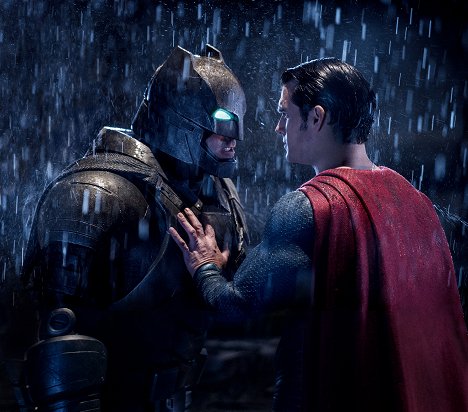 Ben Affleck, Henry Cavill - Batman v Superman: Dawn of Justice - Van film