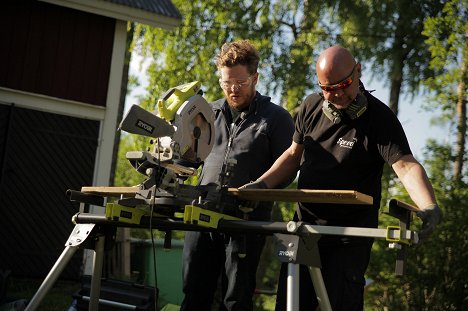 Samae Koskinen, Lasse Norres - Neljän tähden talkoot - Filmfotos