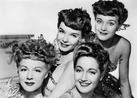 Betty Hutton, Diana Lynn, Dorothy Lamour, Mimi Chandler - And the Angels Sing - Filmfotos