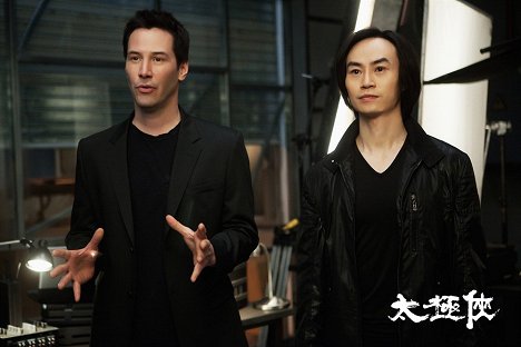 Keanu Reeves, Tiger Chen Hu - Man of Tai Chi - Lobbykarten