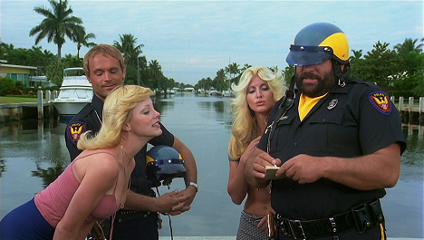 April Clough, Terence Hill, Jill Flanter, Bud Spencer - Crime Busters - Photos
