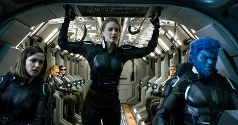 Rose Byrne, Sophie Turner, Tye Sheridan, Jennifer Lawrence, Evan Peters, Nicholas Hoult - X-Men: Apocalypse - Z filmu