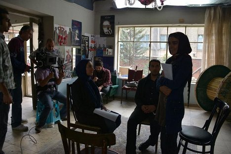 Baharan BaniAhmadi, Ashkan Khatibi, Neda Jebraeili - Ghaedeye tasadof - Dreharbeiten
