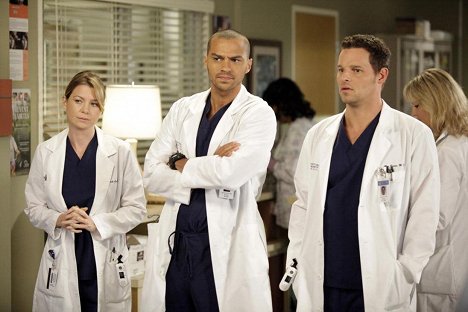 Ellen Pompeo, Jesse Williams, Justin Chambers - Grey's Anatomy - I Saw Her Standing There - Photos