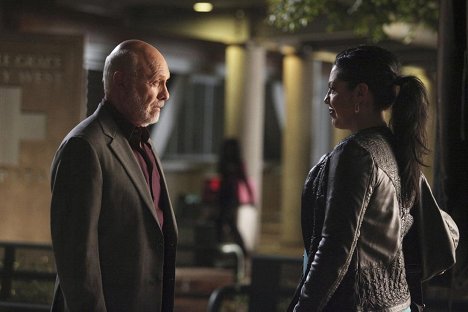 Hector Elizondo, Sara Ramirez - Grey's Anatomy - Invasion - Photos