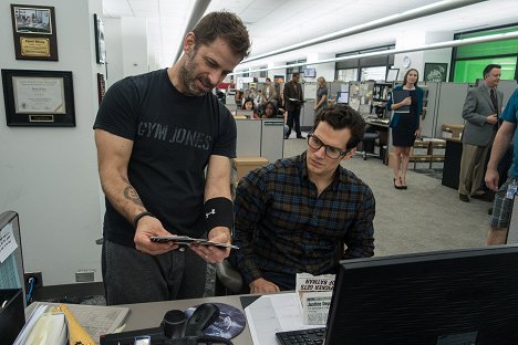 Zack Snyder, Henry Cavill - Batman v Superman: Świt sprawiedliwości - Z realizacji