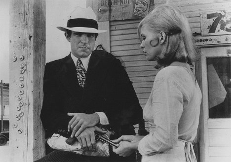 Warren Beatty, Faye Dunaway - Bonnie und Clyde - Filmfotos