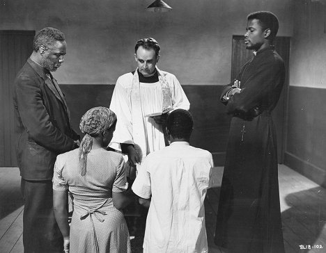Canada Lee, Geoffrey Keen, Sidney Poitier - Cry, the Beloved Country - Photos