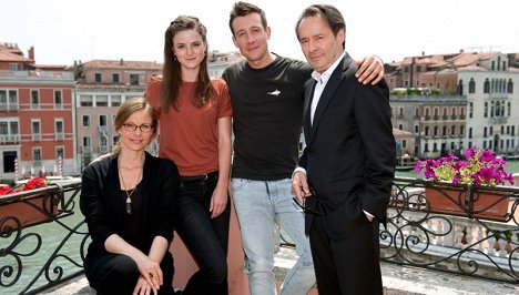 Julia Jäger, Laura-Charlotte Syniawa, Patrick Diemling, Uwe Kockisch - Donna Leon - Das goldene Ei - Tournage