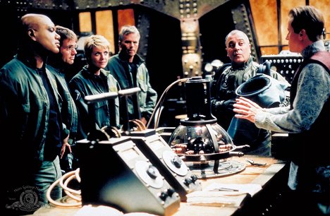 Christopher Judge, Michael Shanks, Amanda Tapping, Richard Dean Anderson - Stargate SG-1 - Meridian - Photos