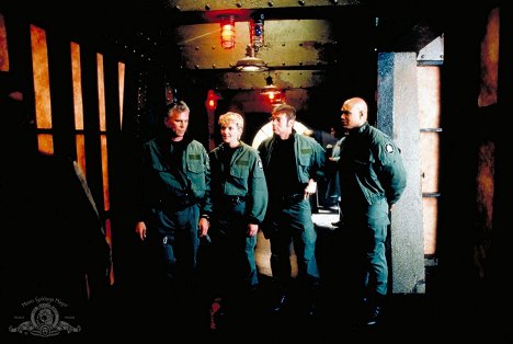 Richard Dean Anderson, Amanda Tapping, Michael Shanks, Christopher Judge - Stargate SG-1 - Meridian - Kuvat elokuvasta