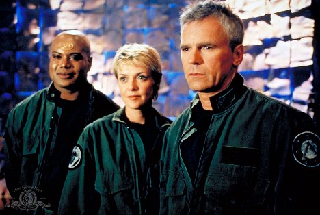Christopher Judge, Amanda Tapping, Richard Dean Anderson - Stargate SG-1 - Revelations - Photos