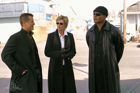 Corin Nemec, Amanda Tapping, Christopher Judge - Stargate SG-1 - Nightwalkers - Van film