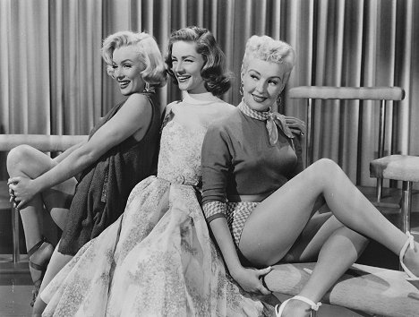 Marilyn Monroe, Lauren Bacall, Betty Grable - Cómo casarse con un millonario - De la película