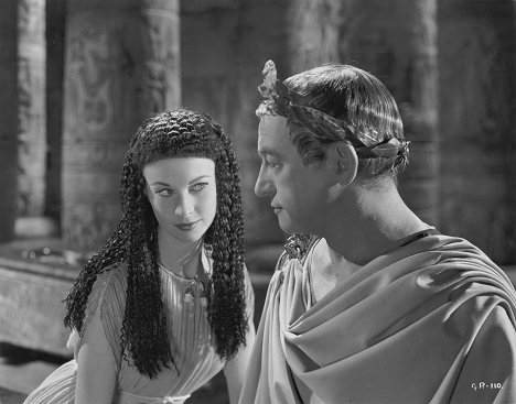Vivien Leigh, Claude Rains - Caesar a Kleopatra - Z filmu