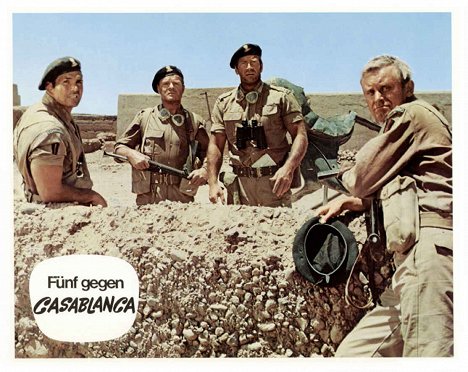 Horst Frank, Ken Clark - Desert Commandos - Lobby Cards