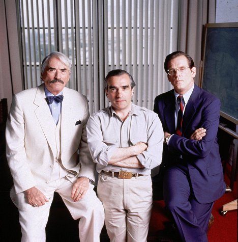 Gregory Peck, Martin Scorsese, Nick Nolte - Les Nerfs à vif - Tournage