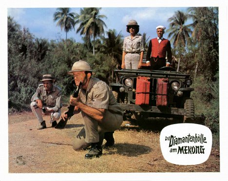 Horst Frank, Brad Harris, Dorothee Parker, Chris Howland - Die Diamantenhölle am Mekong - Fotosky