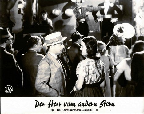 Heinz Rühmann, Anneliese Römer - Der Herr vom andern Stern - Lobby Cards