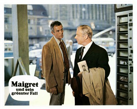 Günther Stoll, Heinz Rühmann - Maigret und sein größter Fall - Lobby Cards