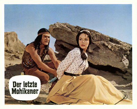 Daniel Martín, Karin Dor - El último Mohicano - Fotocromos