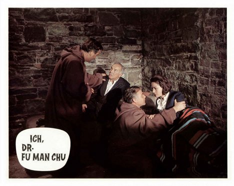 Nigel Green, Walter Rilla, Joachim Fuchsberger, Karin Dor - The Face of Fu Manchu - Fotosky