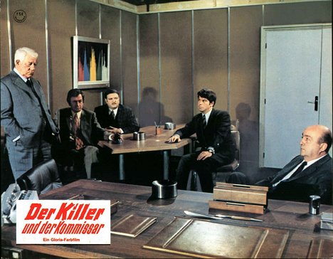Jean Gabin, Bernard Blier - Der Killer und der Kommissar - Lobbykarten