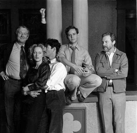 William Styron, Meryl Streep, Kevin Kline, Peter MacNicol, Alan J. Pakula - Sophie választása - Promóció fotók