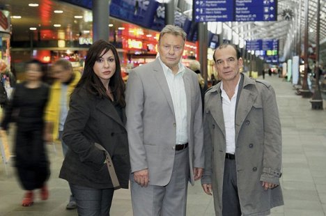 Simone Thomalla, Günter Junghans, Martin Wuttke - Tatort - Nasse Sachen - Werbefoto