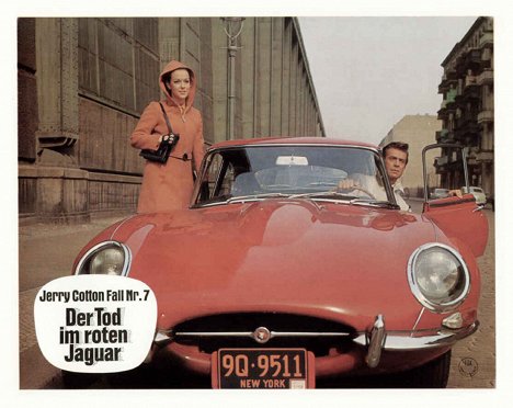 Daniela Surina, George Nader - La morte in Jaguar rossa - Lobby Cards