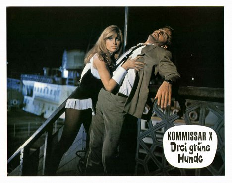 Christa Linder, Tony Kendall - Kommissar X - Drei grüne Hunde - Fotocromos