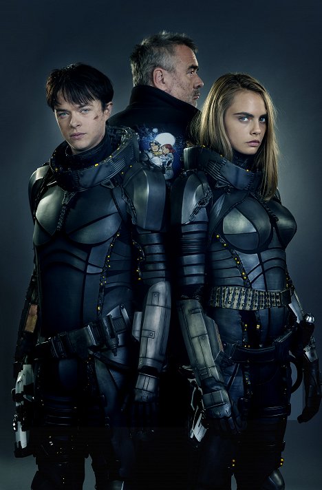 Dane DeHaan, Luc Besson, Cara Delevingne - Valerian and the City of a Thousand Planets - Promo