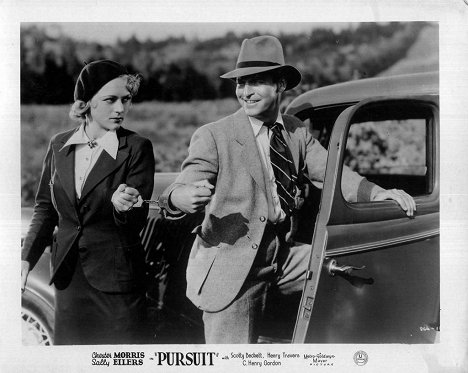 Sally Eilers, Chester Morris - Pursuit - Lobby Cards