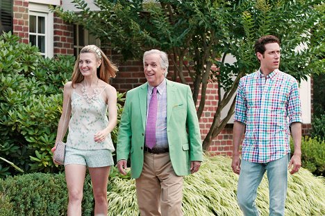 Brooke D'Orsay, Henry Winkler, Paulo Costanzo - Royal Pains - Open Invitation - Photos