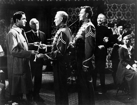 Tyrone Power, Donald Crisp, Ward Bond, Betsy Palmer - The Long Gray Line - Photos