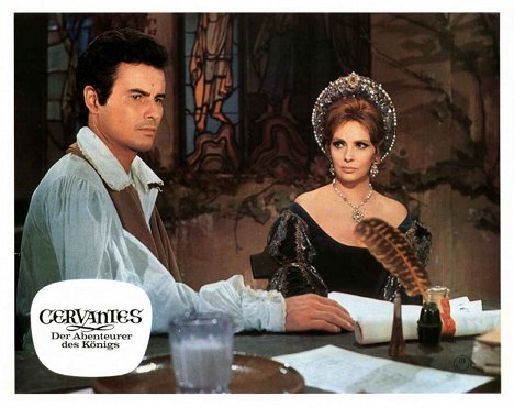 Horst Buchholz, Gina Lollobrigida - Le avventure e gli amori di Miguel Cervantes - Lobby Cards