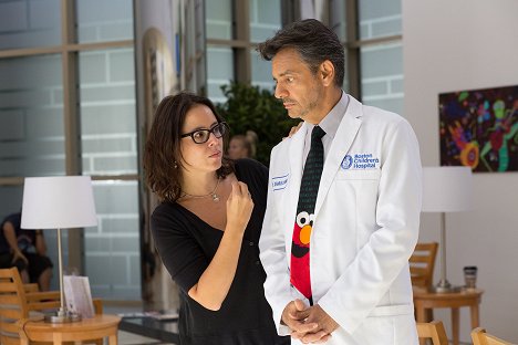 Patricia Riggen, Eugenio Derbez - Miracles from Heaven - Tournage