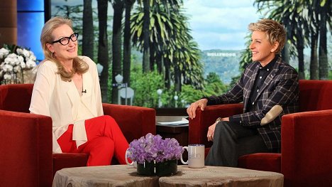 Meryl Streep, Ellen DeGeneres - Ellen: The Ellen DeGeneres Show - Van film