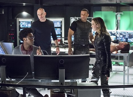 Echo Kellum, Paul Blackthorne, David Ramsey, Katie Cassidy - Arrow - Faro de esperanza - De la película