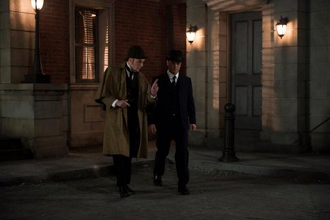 Andrew Gower, Yannick Bisson - Murdoch nyomozó rejtélyei - Sherlock Holmes színre lép - Filmfotók