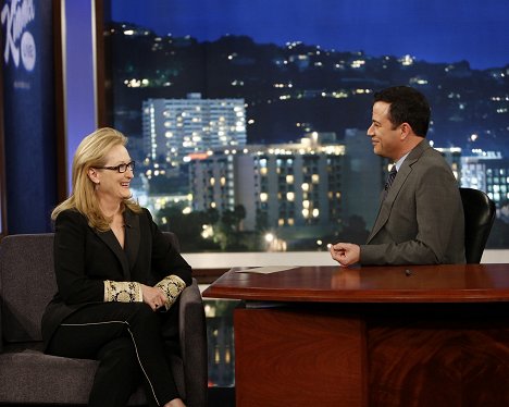 Meryl Streep, Jimmy Kimmel - Jimmy Kimmel Live! - Van film