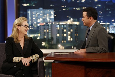 Meryl Streep, Jimmy Kimmel - Jimmy Kimmel Live! - Photos