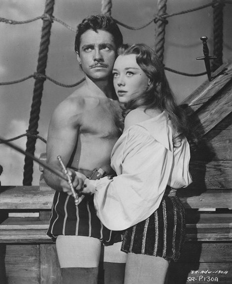 Richard Todd, Glynis Johns - The Sword and the Rose - Film