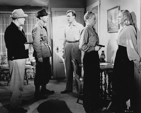 Jason Robards Sr., Lowell Gilmore, Lawrence Tierney, Myrna Dell, Anne Jeffreys - Step by Step - Photos