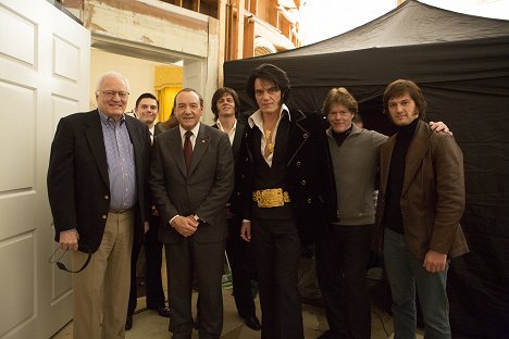 Evan Peters, Kevin Spacey, Johnny Knoxville, Michael Shannon, Alex Pettyfer - Elvis & Nixon - Making of