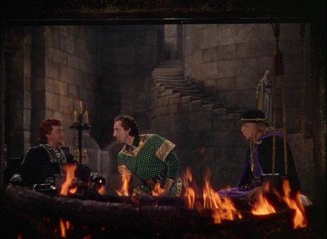 Claude Rains, Basil Rathbone, Montagu Love - Robin Hood, König der Vagabunden - Filmfotos