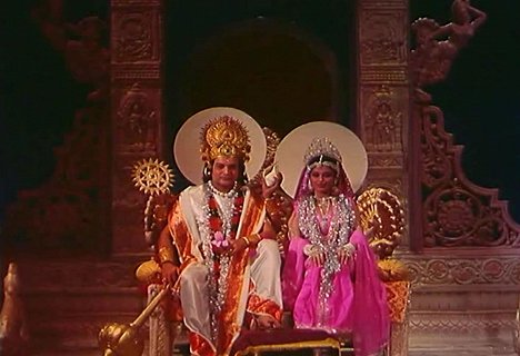Biswajeet Chatterjee, Moushumi Chatterjee - Hail Lord Hanuman - Photos